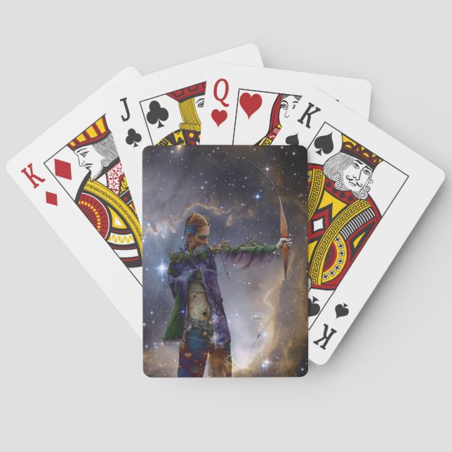 Star Archer Spielkarten (Rückseite)