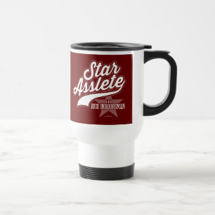 Star Asslete (Avid Indoorsman) Reisebecher