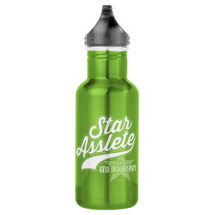 Star Asslete (Avid Indoorsman) Trinkflasche
