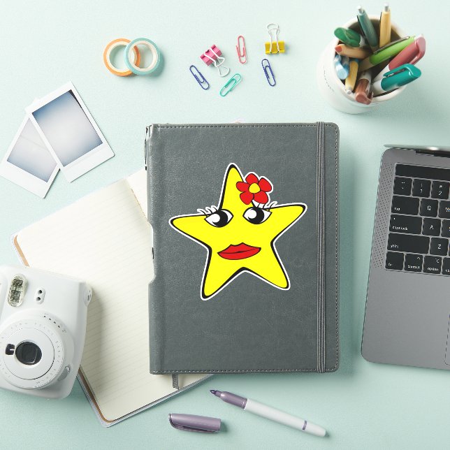 Star Aufkleber (iPad Hülle)