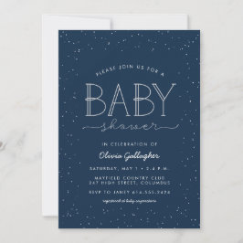 Star Baby Dusche Einladung