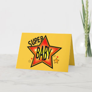 Star Baby Grußkarte 2 Karte