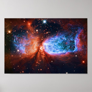 Star Birth in Cygnus, der Schwan Poster