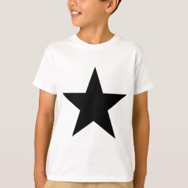 Star Black The MUSEUM Zazzle Geschenke T-Shirt