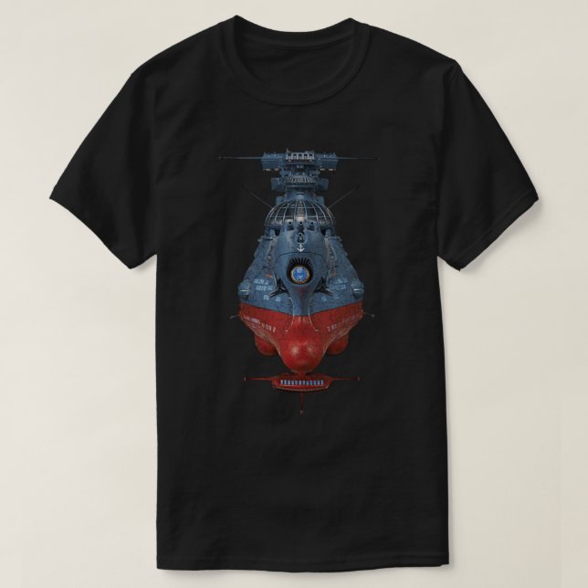Star Blazers - Ginga - Schlacht - Yamato - Distr T-Shirt (Design vorne)