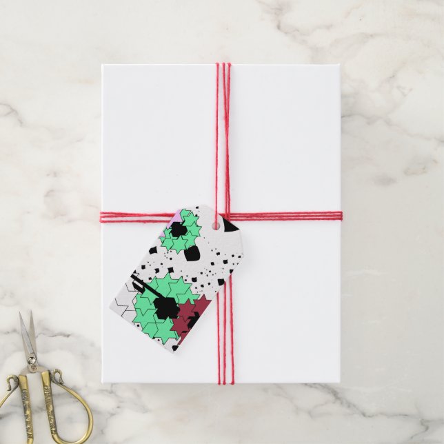 Star-Blume Geschenkanhänger (Mit Garn)