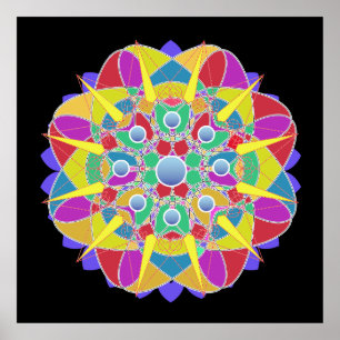 Star-Blume Poster