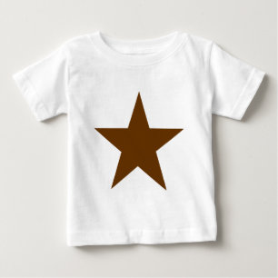 Star Brown The MUSEUM Zazzle Geschenke Baby T-shirt