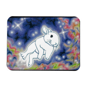 Star Bunny von Carrie Michael Magnet