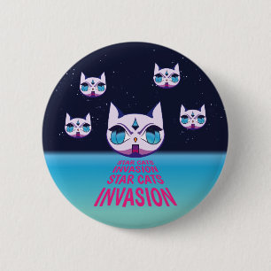Star Cat Invasion Button