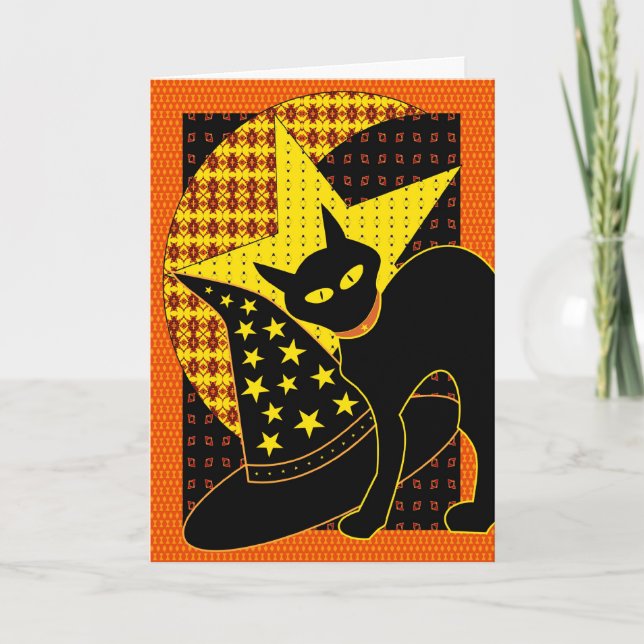 Star Cat Karte (Vorderseite)