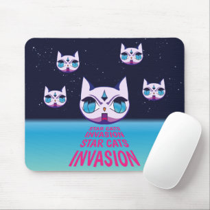 Star Cats Invasion Mousepad