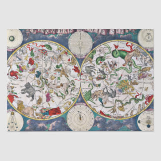 Star-Chart-Papier Seidenpapier