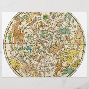 Star-Chart und Sternenkarte für den nördlichen Luf Flyer