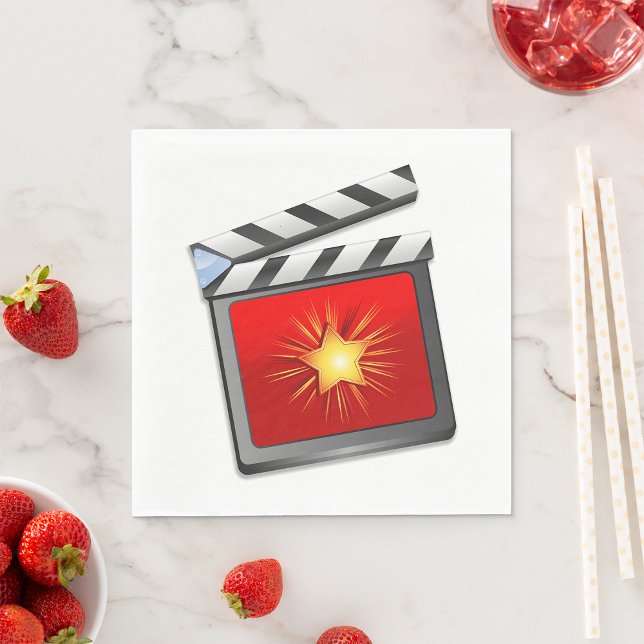 Star Clapper Board Serviette (Von Creator hochgeladen)