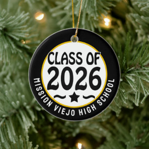 Star Class 2026 Foto Abschluss Keramik Ornament