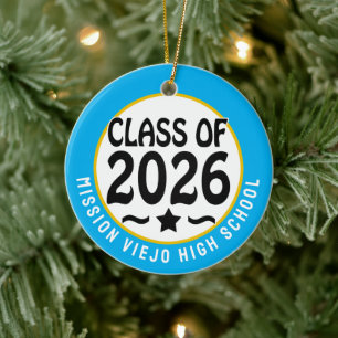 Star Class 2026 Foto Abschluss Keramik Ornament