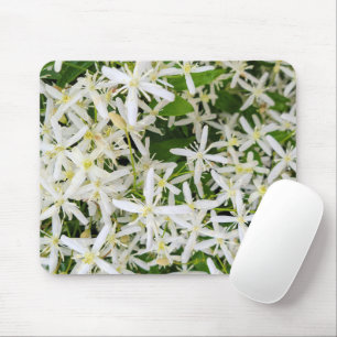 Star Clematis Blume Mousepad