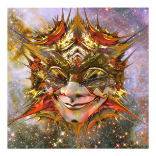 Star Clown Fotodruck