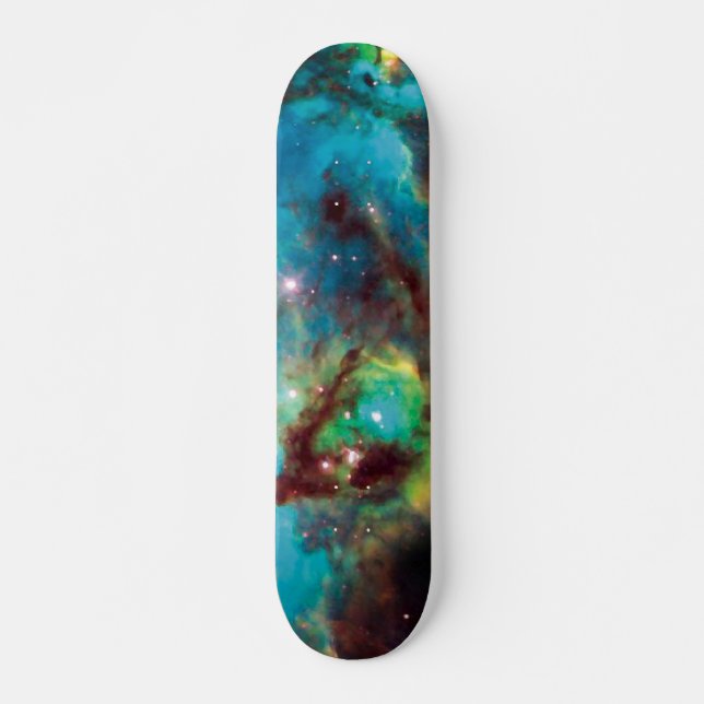 Star Cluster NGC 2074 Tarantula Nebula Space Foto Skateboard (Vorne)