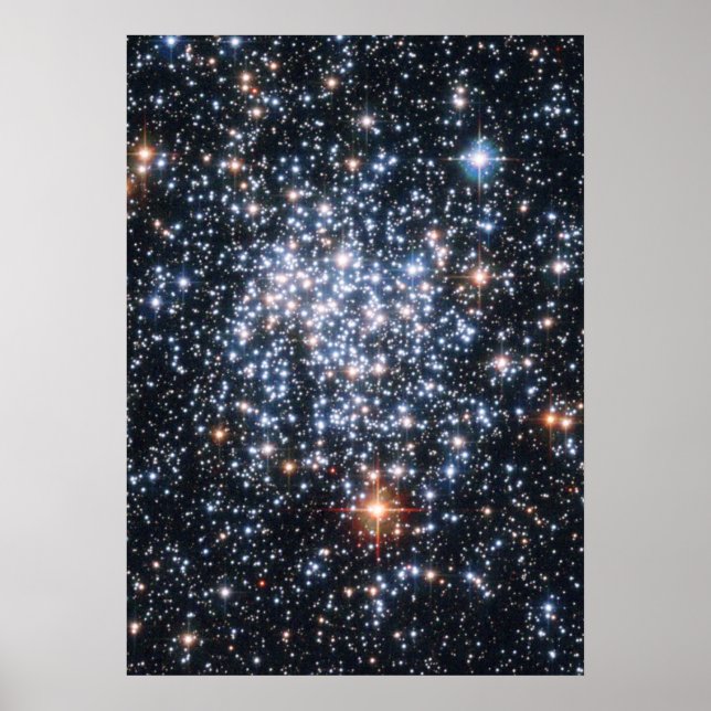 Star Cluster NGC 265 Poster (Vorne)