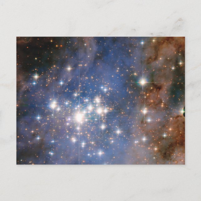 Star Cluster Trumpler 14. Postkarte (Vorderseite)