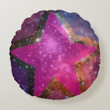 Star Colorblockierte Galaxie Print Circle Throw Ki
