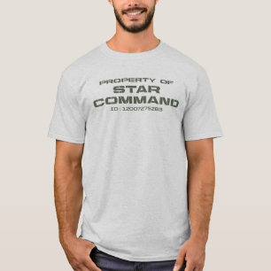 Star Command-Eigenschaft T-Shirt