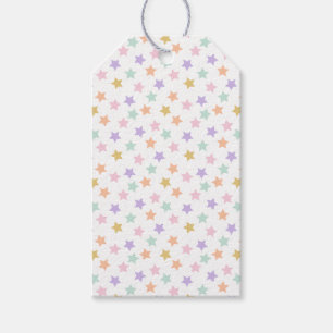 Star Confetti (Pastel) Geschenkanhänger