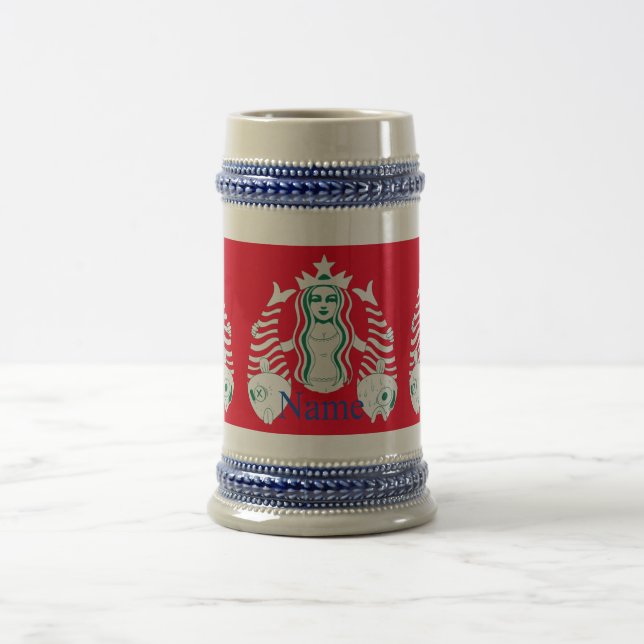 Star-Crown Queen Mermaid Thunder_Cove Bierglas (Mittel)