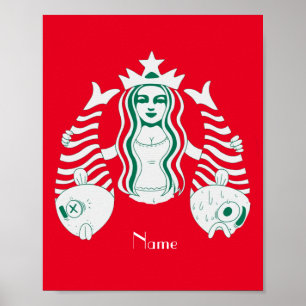 Star-Crown Queen Mermaid Thunder_Cove Poster