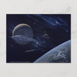 Star Cruisers Postkarte
