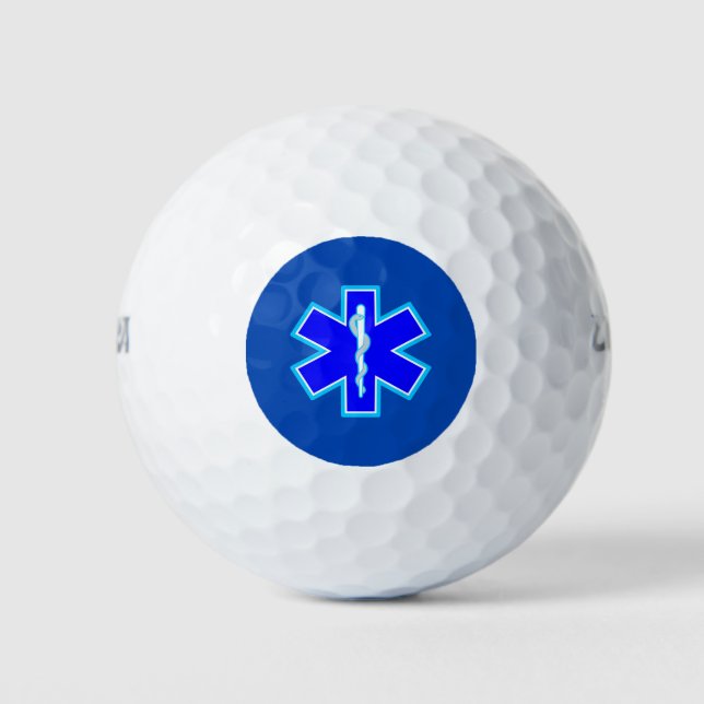Star der paramedizinischen Notfallmedizin Golfball (Vorderseite)