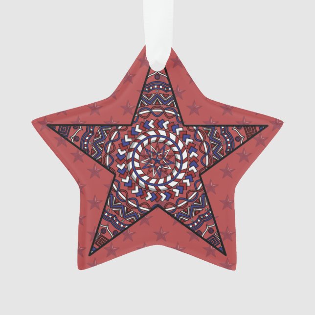 Star der Unabhängigkeit Akropolizei Ornament (Vorderseite)