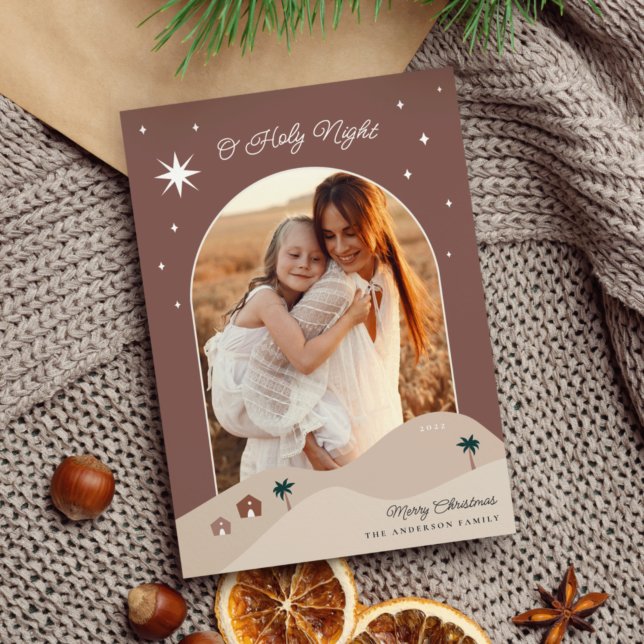 Star des Bethlehem-Fotos Feiertagskarte (Von Creator hochgeladen)