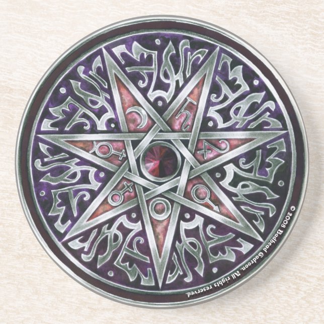 Star des Fey-Untersetzer Getränkeuntersetzer (Vorne)