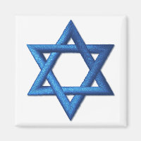 Star des jüdischen israelischen Symbols von David