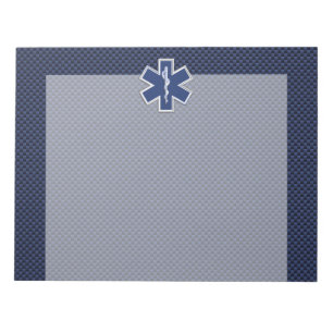 Star des Lebens Paramedic Emergency Medical S Deco Notizblock