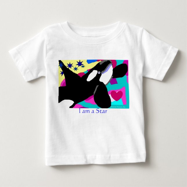 Star des Meeres Baby T-shirt (Vorderseite)