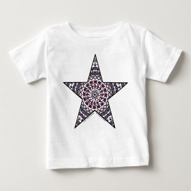 Star des Shirts "Kinder und Baby Light" der Unabhä (Vorderseite)