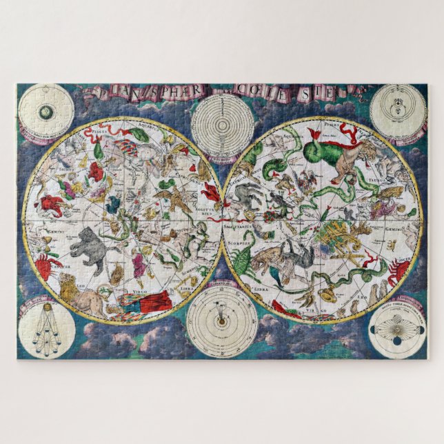 Star-Diagramm Puzzle (Horizontal)