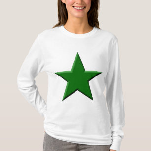 Star - Dunkelgrün T-Shirt