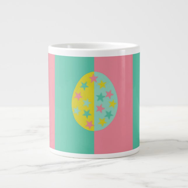 Star Egg Jumbo-Tasse (Vorderseite)