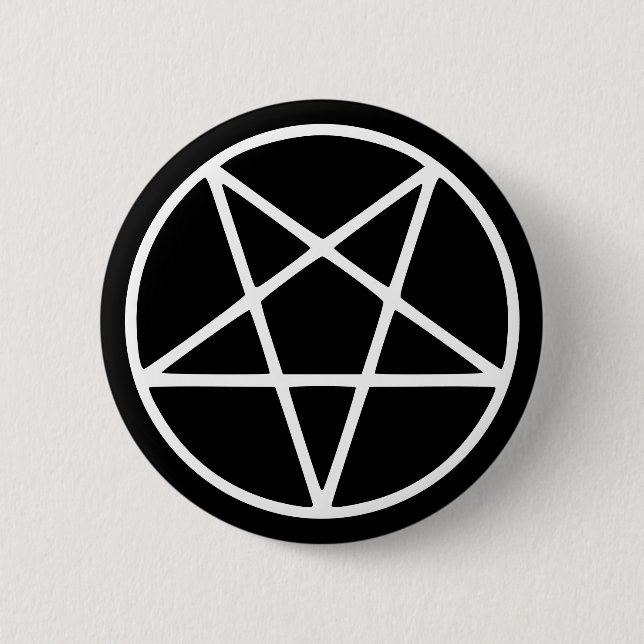 Star - Emo - Goth - Schaltfläche Button (Vorderseite)