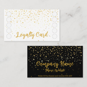 Star Fall Loyalty Card Treuekarte