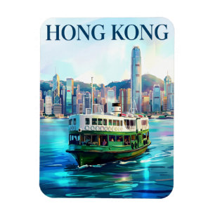Star Ferry Hongkong Magnet