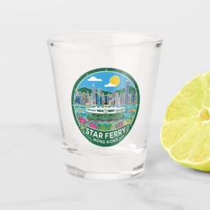 Star Ferry Hongkong Schnapsglas