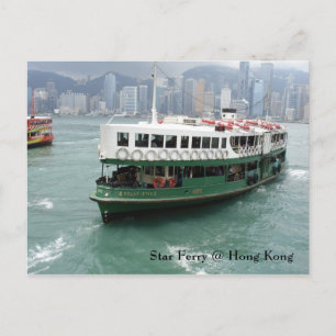 Star Ferry Postcard Postkarte