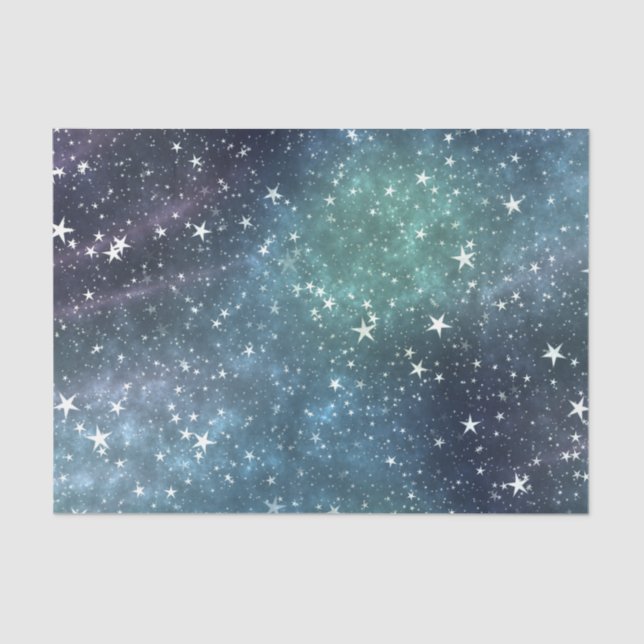 Star Fill Sky Decoupage Seidenpapier (Vorderseite)