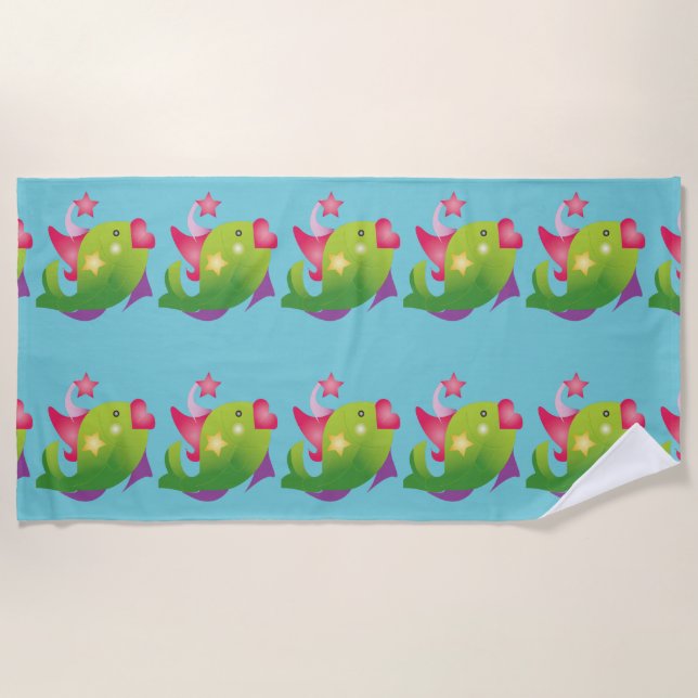 "Star" Fish Beach Handtuch (Vorderseite)